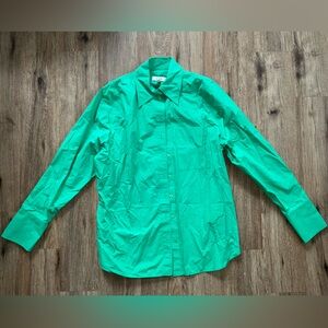 COS Vibrant Green Top